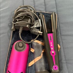 Dyson Pink and Black Hair Styling Set